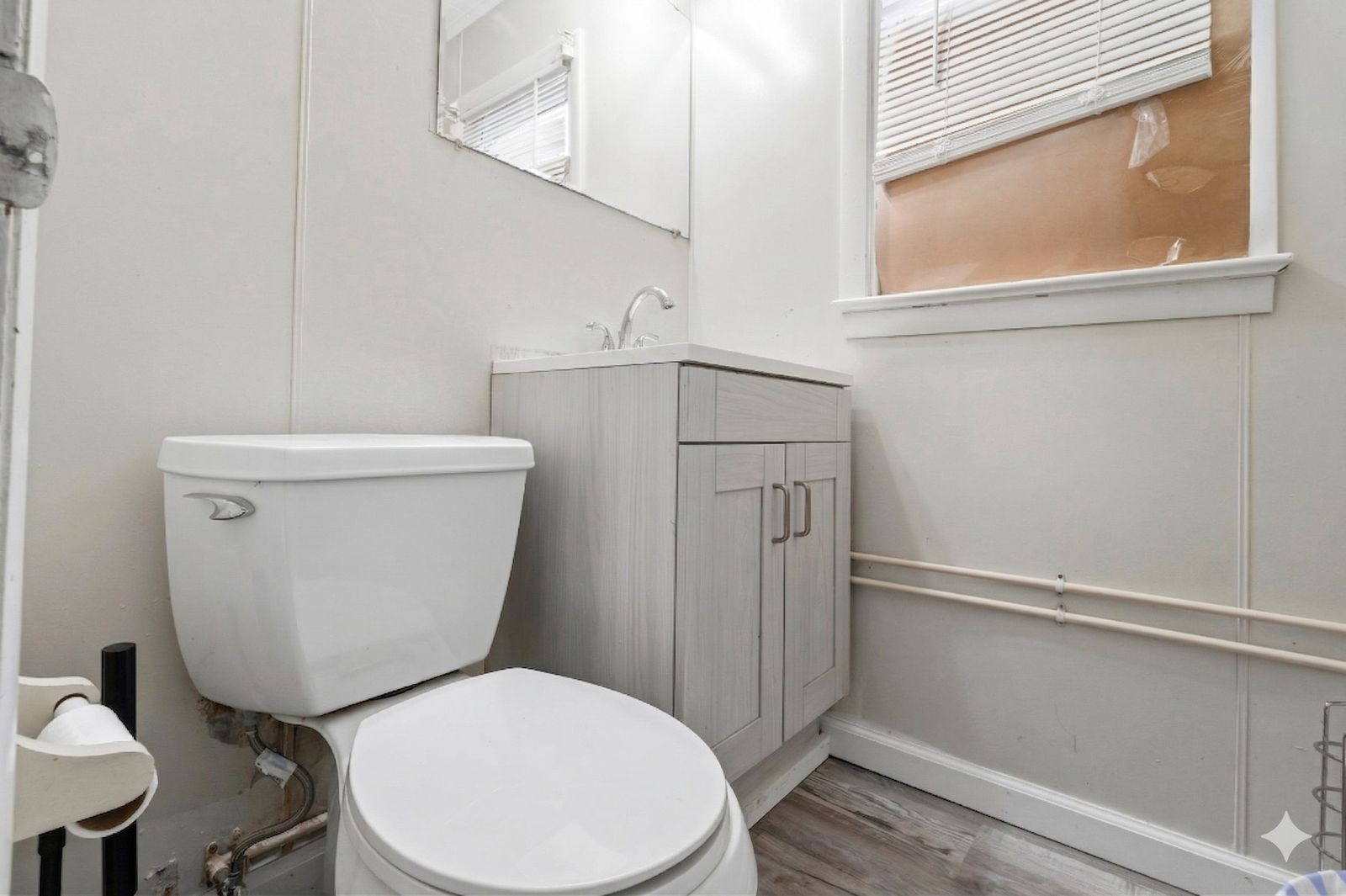 Duplex residential unit interior and exterior, Mount Airy Portfolio 1
