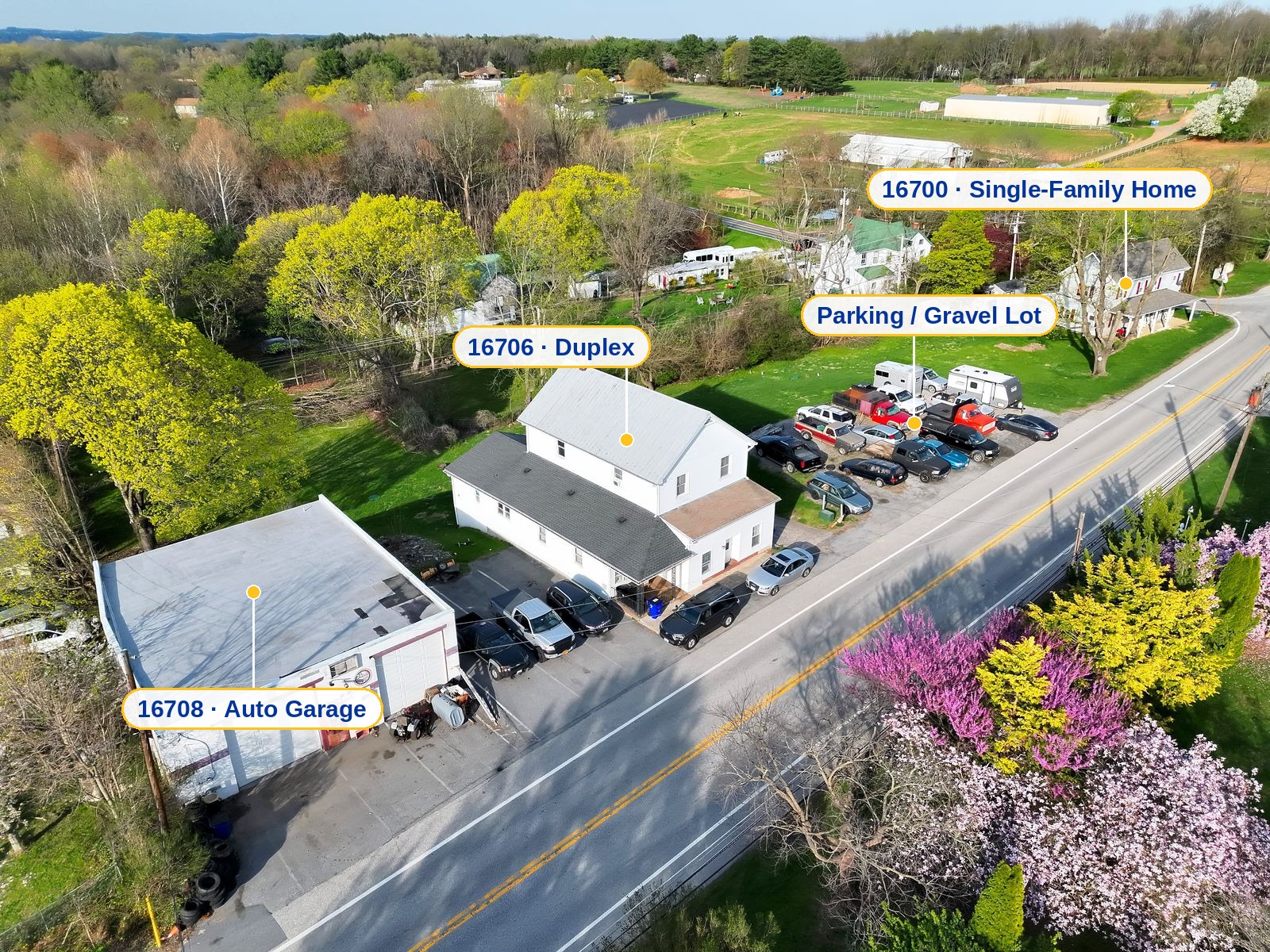 Mount Airy Portfolio exterior and site view 2