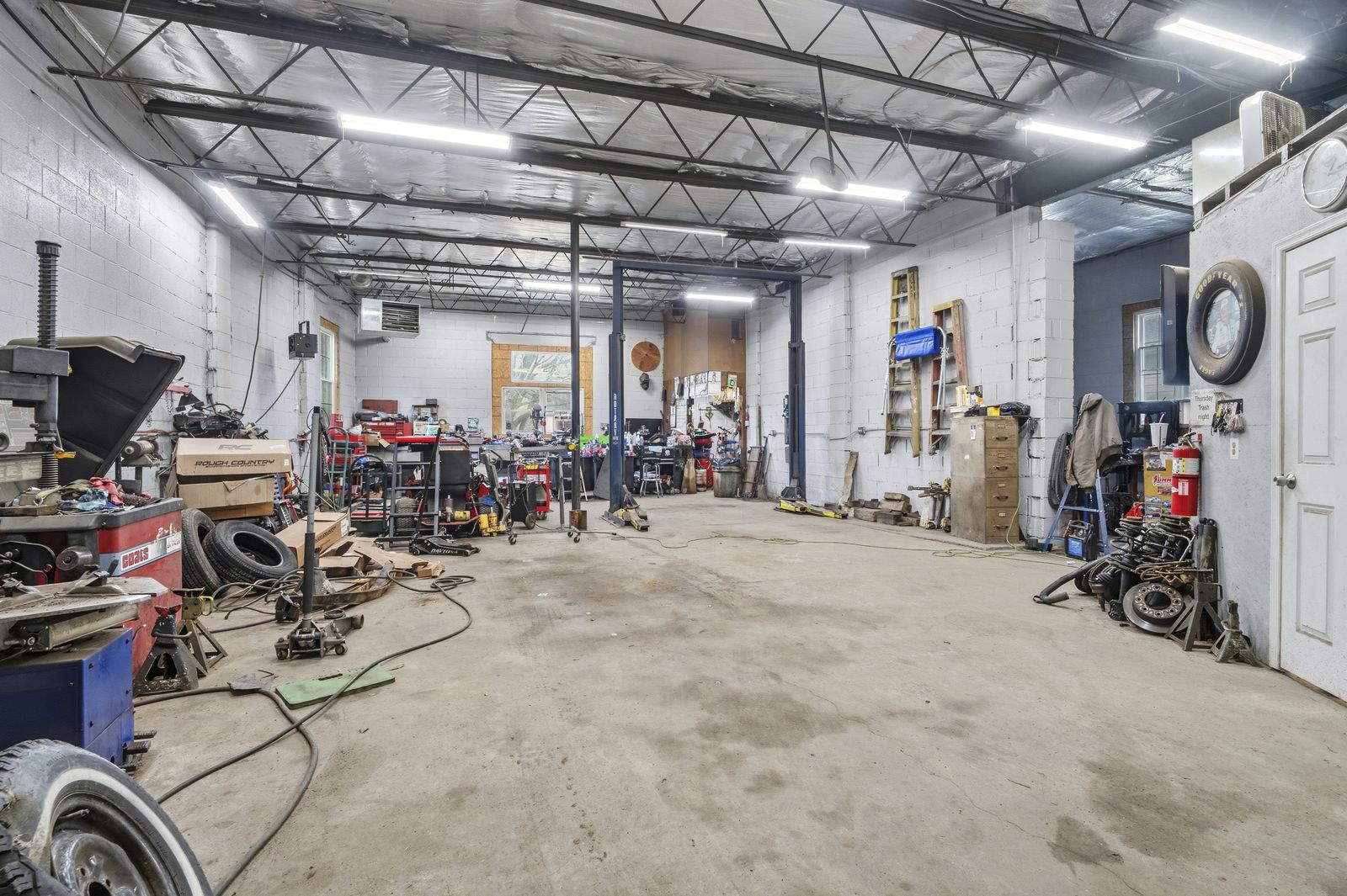 Auto repair garage interior and exterior, Mount Airy Portfolio 2